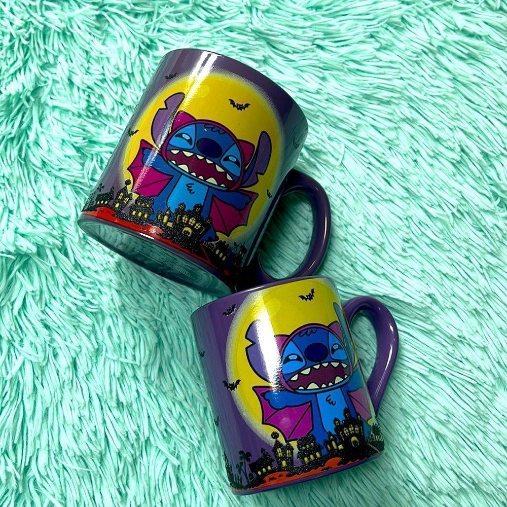 Stitch Halloween mom and daughter set coffee mug